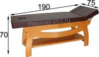 Фото "Оригинал" стационарный массажный стол из дерева, 17 500 руб.
