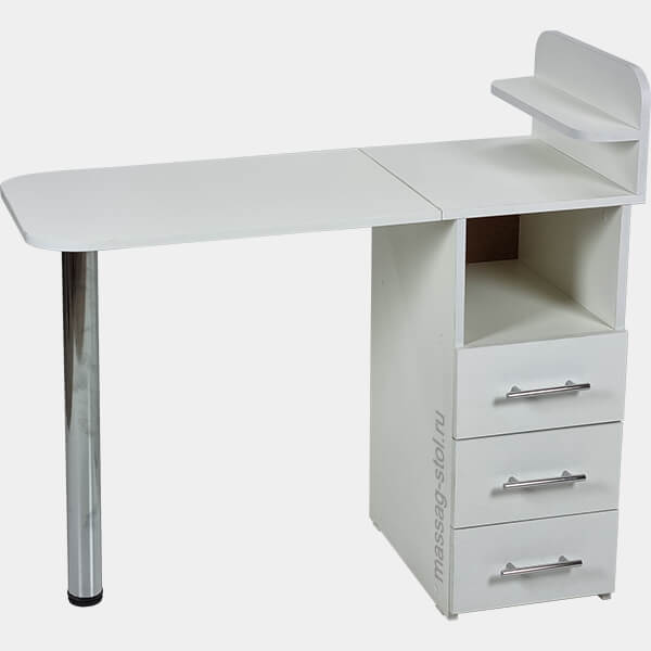 Маникюрный стол складной компактный для салона или квартиры