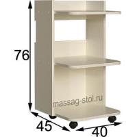 Фото "Комфорт" модель №3 - Столик этажерка на колесиках, 2 400 руб.