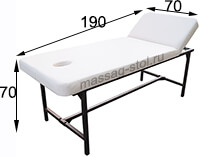 Фото "Классик" стационарный массажный стол из стали, 12 200 руб.